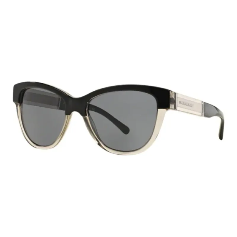 Burberry Irregular Shape Sunglasses Women's Gray-0