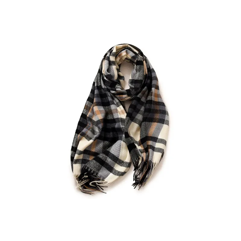 OQD Faux Cashmere Knit Scarves Unisex-6