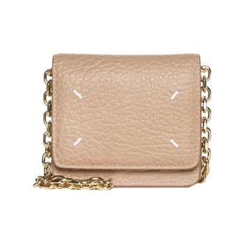 Maison Margiela Foldover Top Chain Linked Wallet
