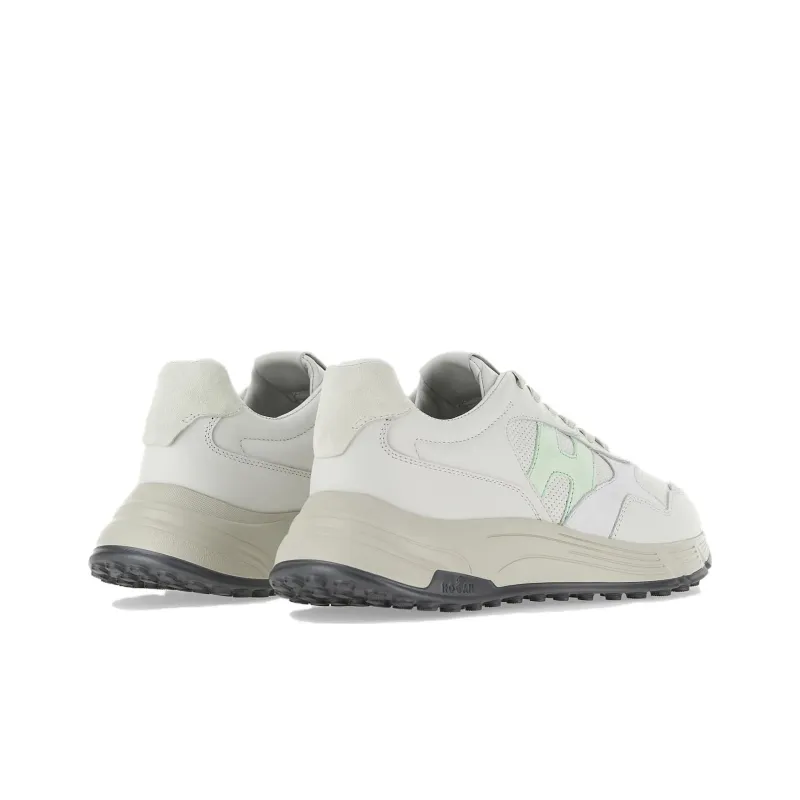 HOGAN Hyperlight Leather Panelled Sneakers-3