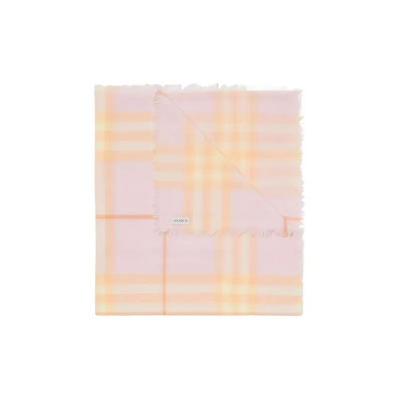 Burberry Knit Scarves Women's Pink-1