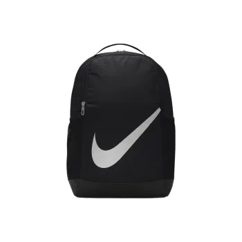 Nike Polyester Backpack Men's Black & Metallic Silver