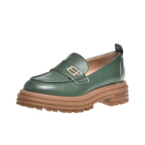 Baldinini Loafers Women's Green Brown