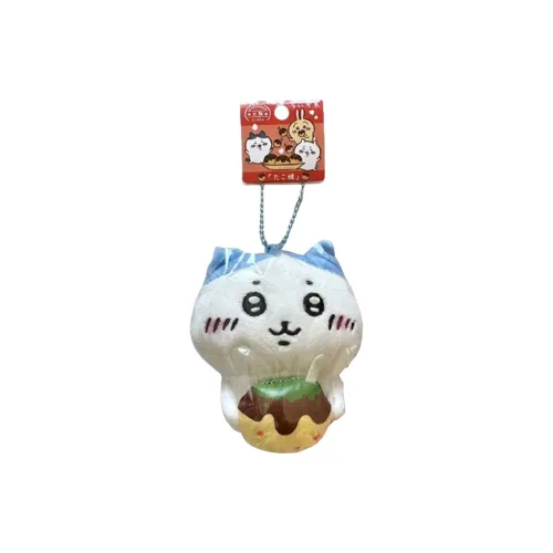 Chiikawa Hachiware Osaka Octopus Balls Dolls Plush Pendant Small Size Tall