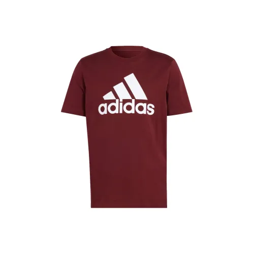 Adidas Essential T-Shirts Men Dark Red