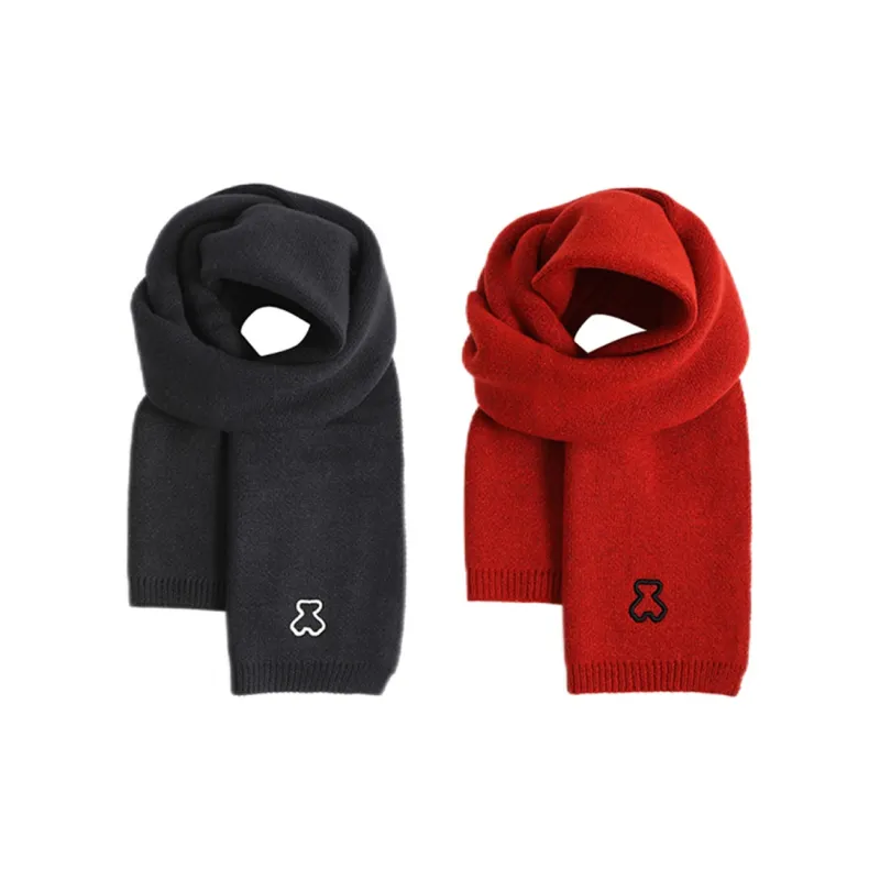 FREE RABBITⅡ Plush Yarn Scarf Unisex-12