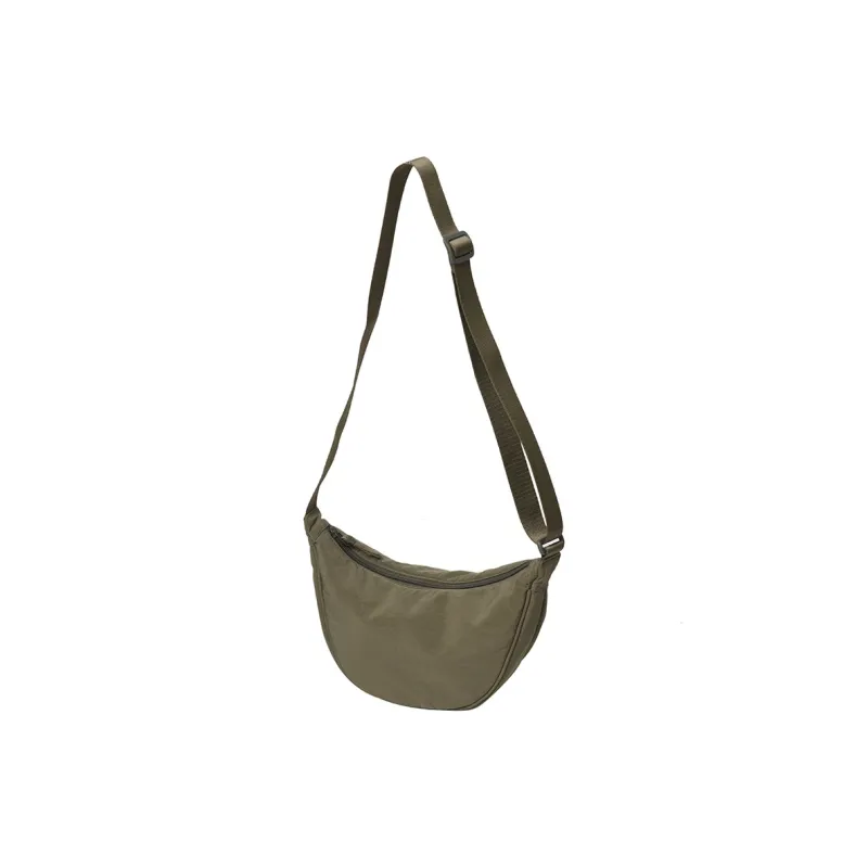 Boniu Nylon Dumpling Bag Shoulder Bag Crossbody Bag Small Size Women's Black-9