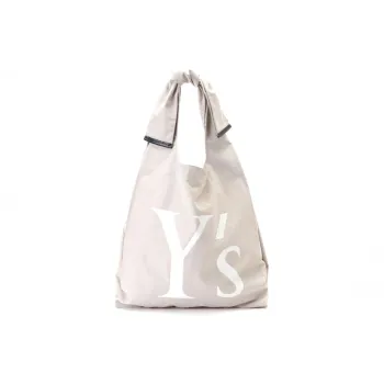 Yohji Yamamoto Cotton, Polyester Handbag Regular Women's Beige