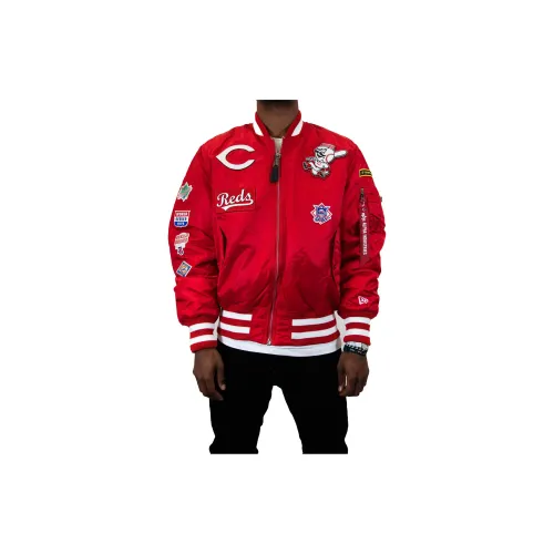 New Era Jacket Men Red