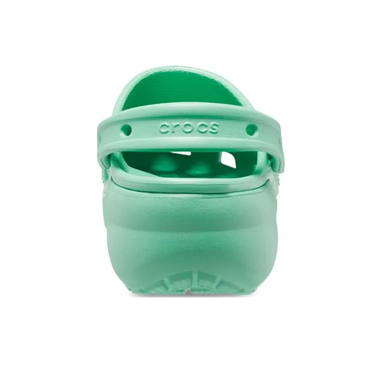 Crocs Classic Platform Clog Jade Stone Women's-4