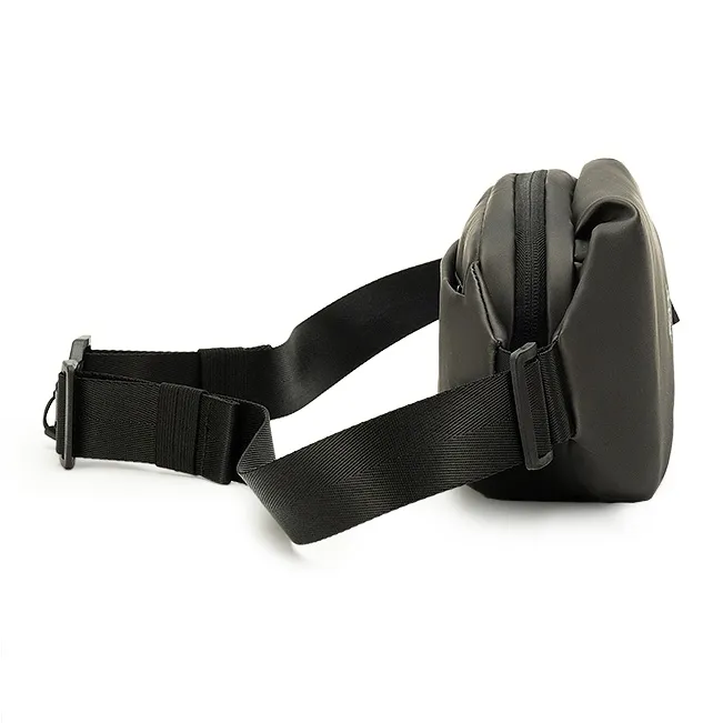 Explorers Fabric Sling Bag Fanny Pack Regular Unisex Black/Gray-6