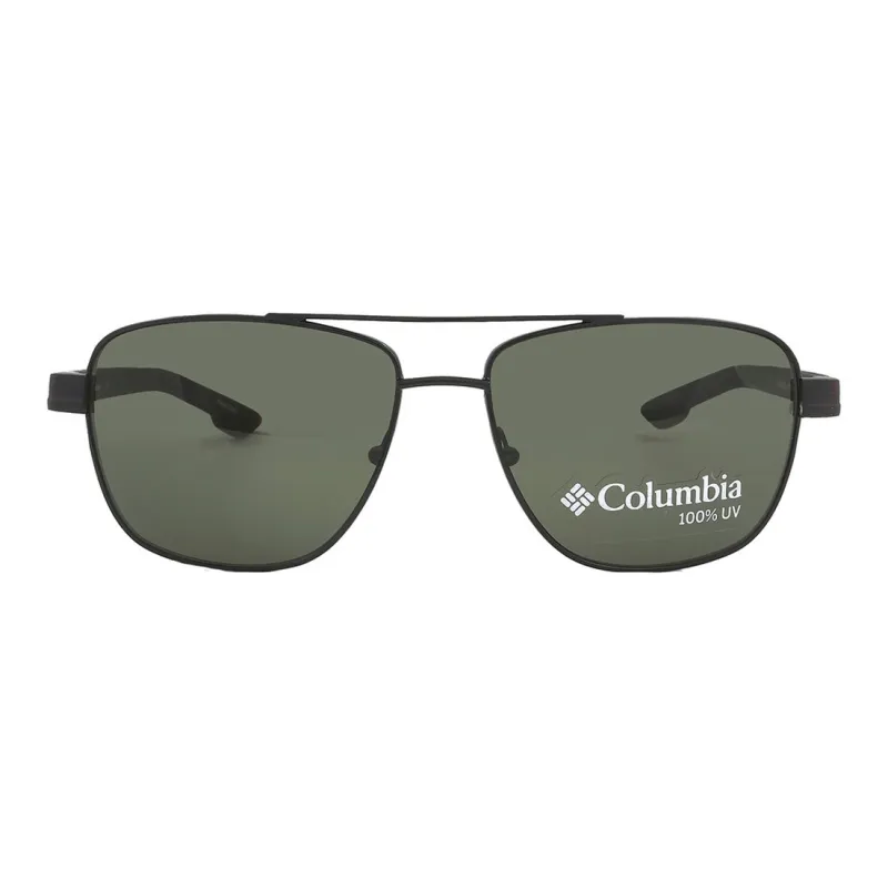 Columbia Metal Aviator Sunglasses Unisex Black-1