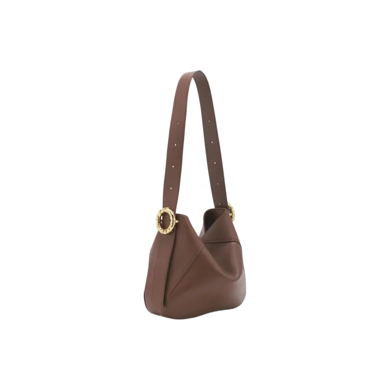 Lanvin Logo Embossed Melodie Hobo Bag-2