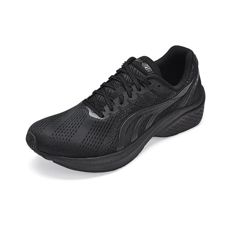 DO WIN Three Generations Of God Of War Running Shoes Unisex Low Top Black-1
