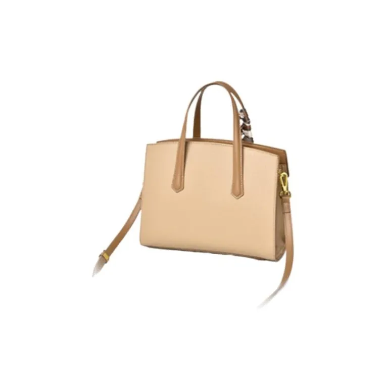 Versman PU Shoulder Bag, Crossbody Bag, Handbag Tubas Women's Apricot & Khaki-3
