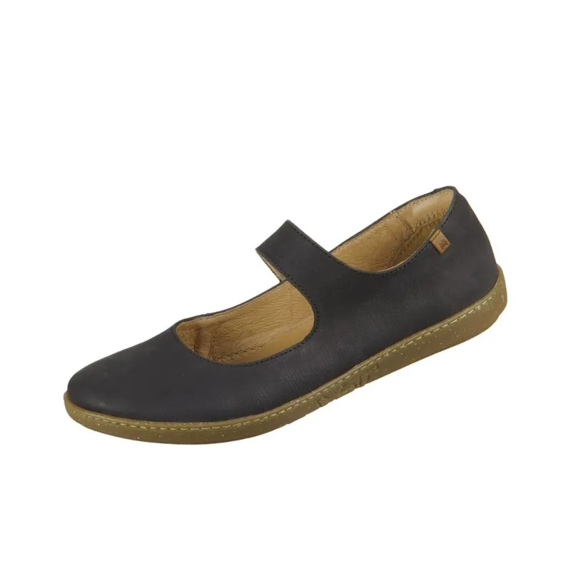 El Naturalista Casual Single Shoes Women's Black-1