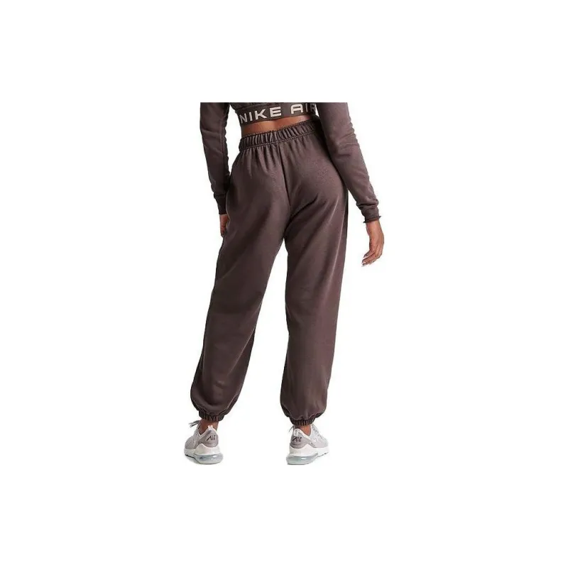 Nike SPORTSWEAR AIR FLEECE Knitted Sports Pants Women's Brown-1