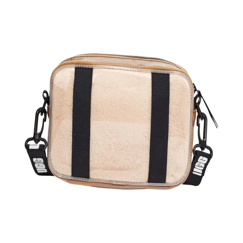 UGG Sheepskin Small Square Bag Crossbody Bag Shoulder Bag Women's Natural-2