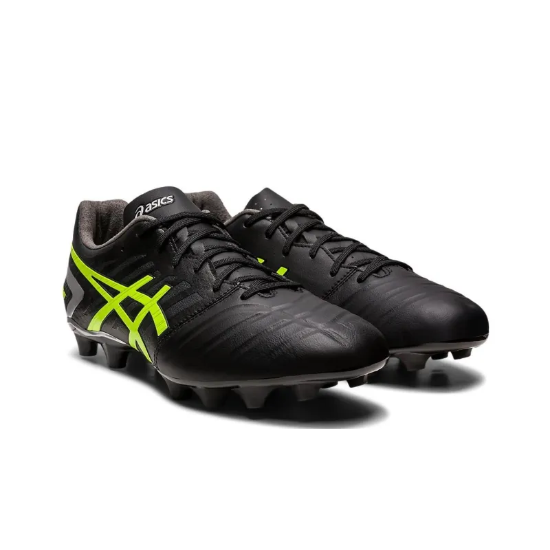 Asics DS LIGHT FG Firm Ground Non slip Lightweight Soccer Shoes Unisex Black-2