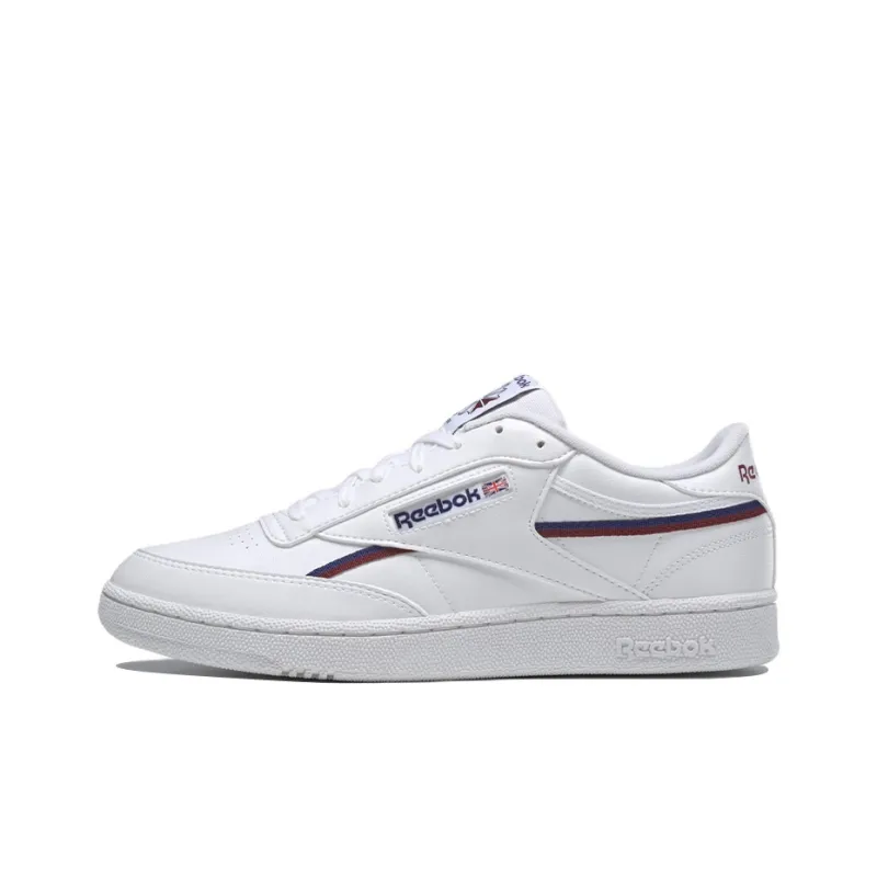 Reebok Club C 85 Vegan 'White Classic Burgundy'-0