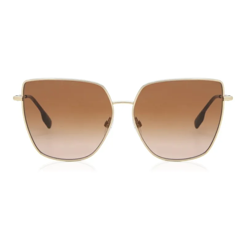 Burberry Metal Butterfly Sunglasses Women's Gold-1