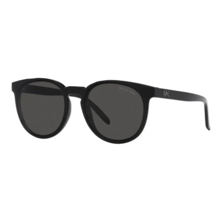MICHAEL KORS Injection Molding Round Sunglasses Men's Black-0