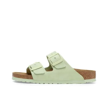 Birkenstock Arizona Big Buckle Nubuk Leather 'Green'
