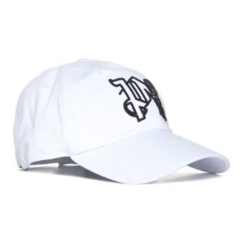 PALM ANGELS Monogram Embroidered Baseball Cap