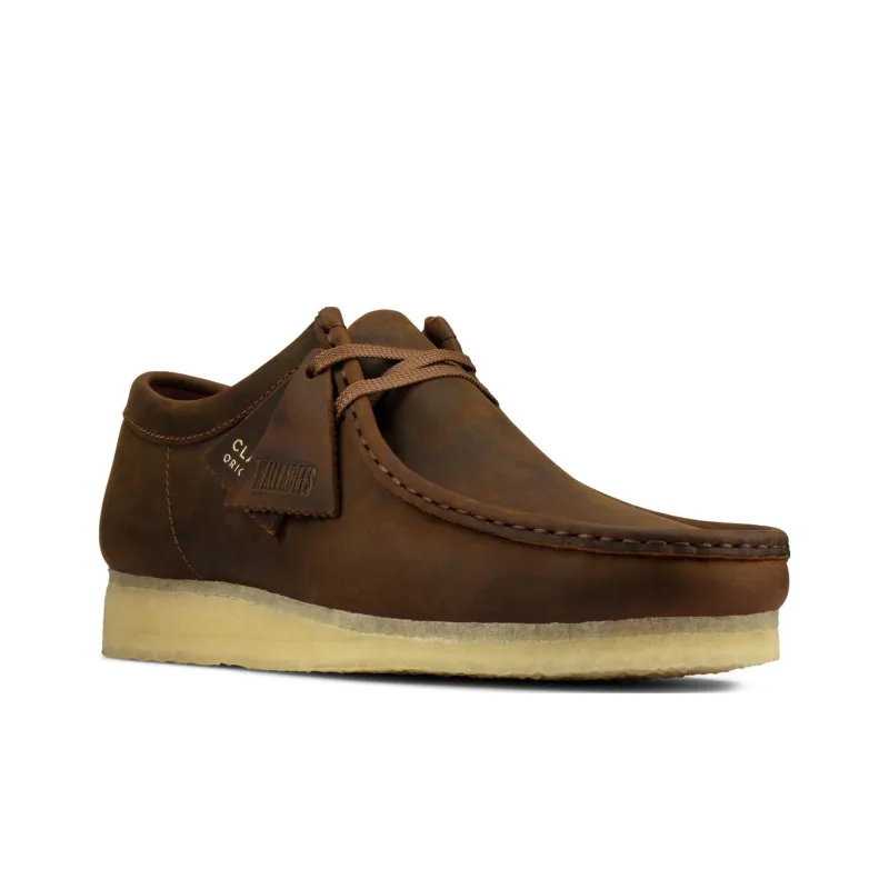 Clarks Wallabee 'Beeswax'-1