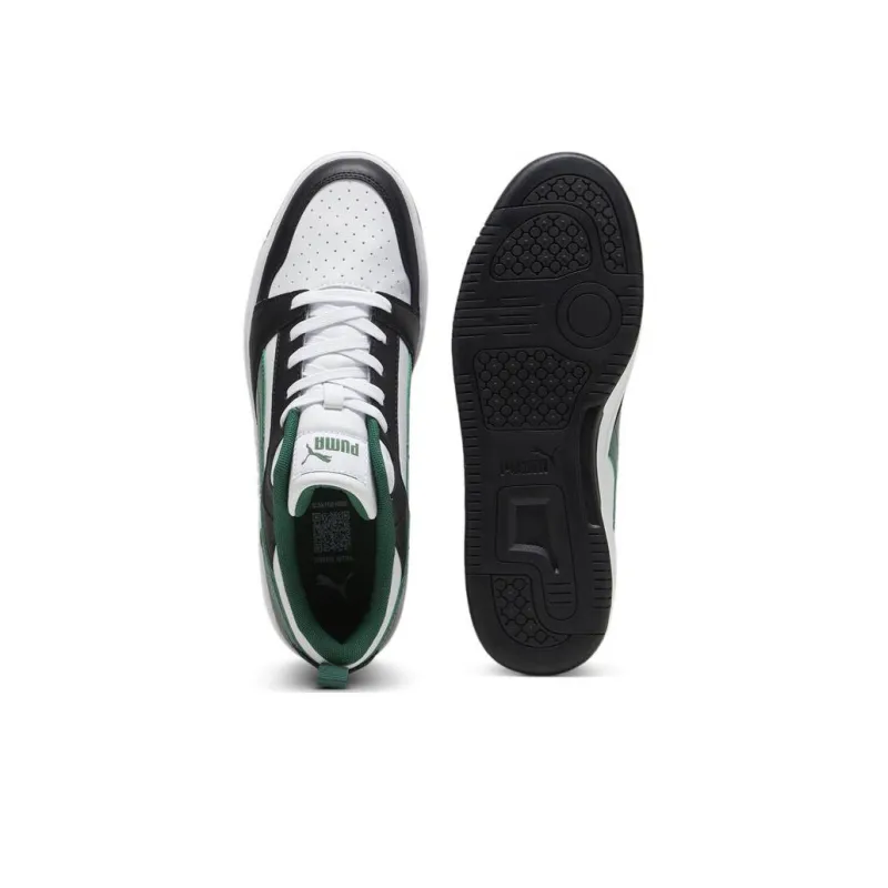 PUMA Rebound V6 Low 'White Black Green'-4