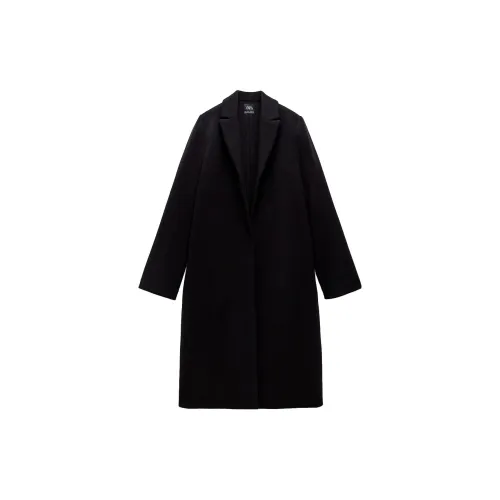 ZARA Coats Women's Black