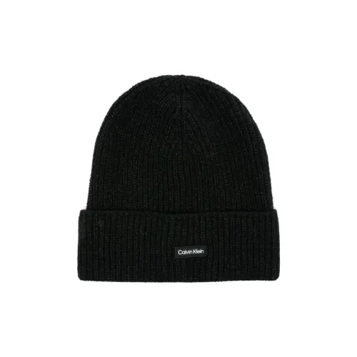 Calvin Klein Daddy Logo-patch Beanie