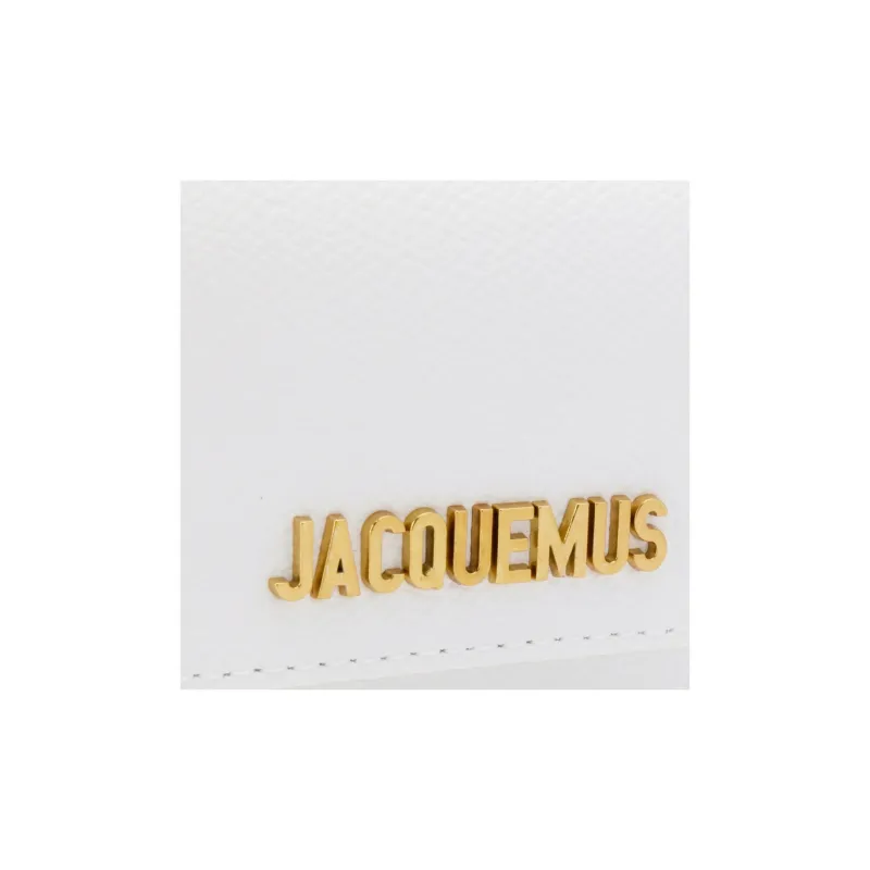 Jacquemus Leather Wrist Bag Mini Women's White-2