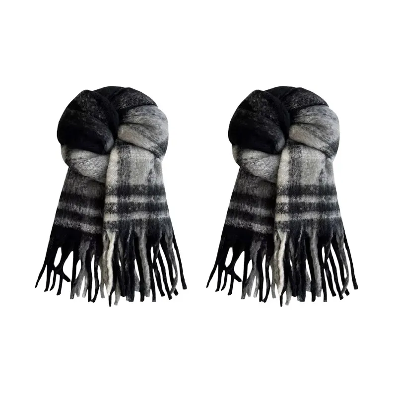 ALIEN BANG Knit Scarves Unisex-3