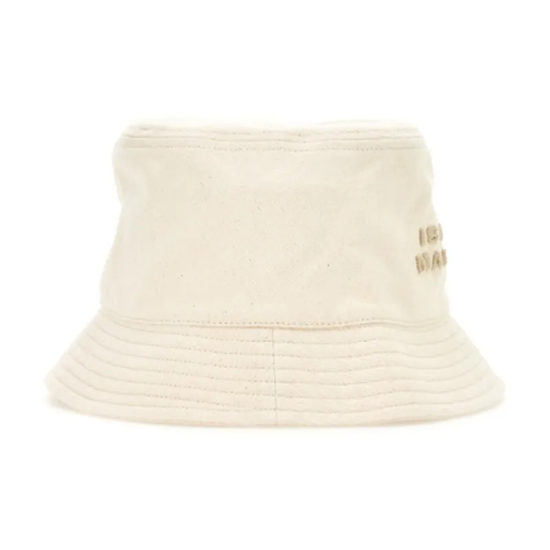 ISABEL MARANT Cotton Bucket Hats Unisex Ecru-2
