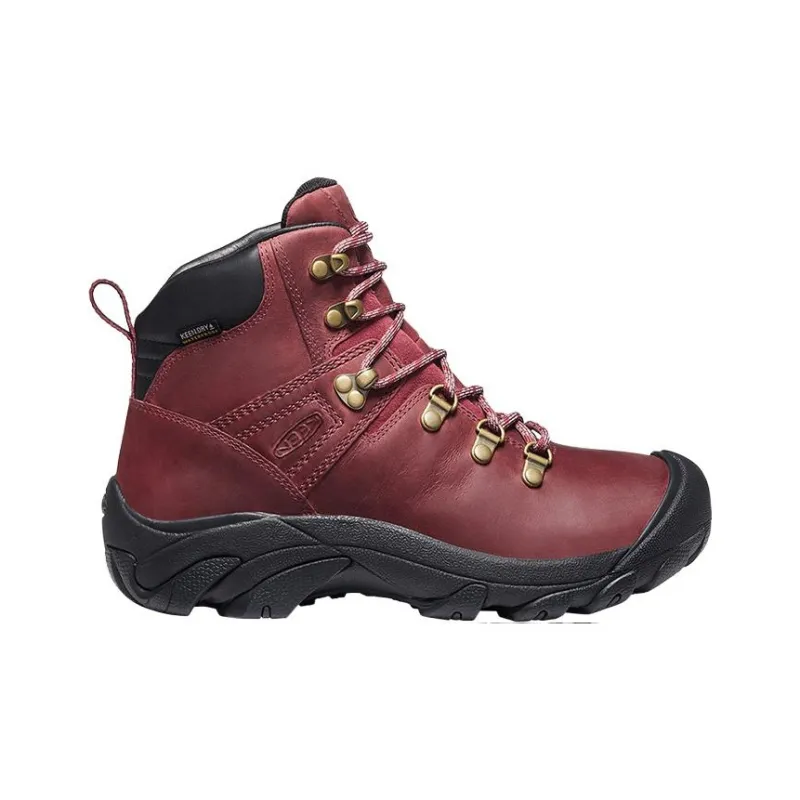 KEEN Pyrenees High Top Outdoor Shoes Women's Saffron Color-1