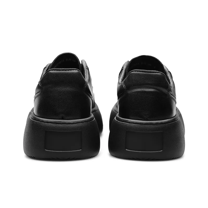 PARDASAUL Men's Casual Shoes Men Low Top Black/White-4