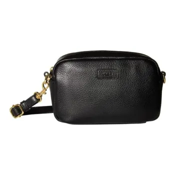 UGG Soft Genuine Leather Small Square Bag Shoulder Bag Crossbody Bag Women's Black