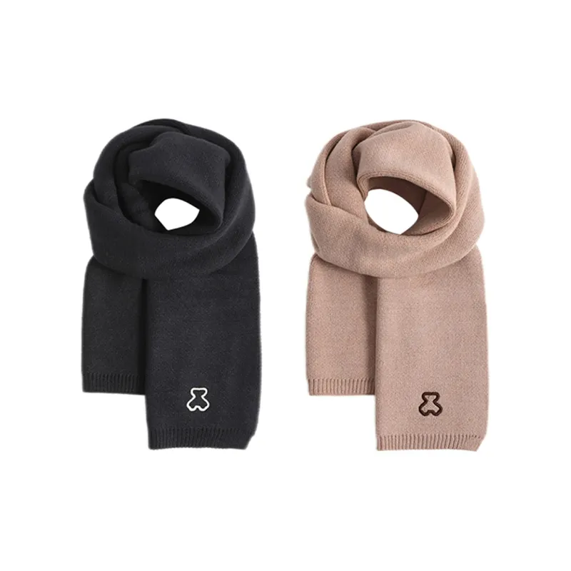 FREE RABBITⅡ Plush Yarn Scarf Unisex-13