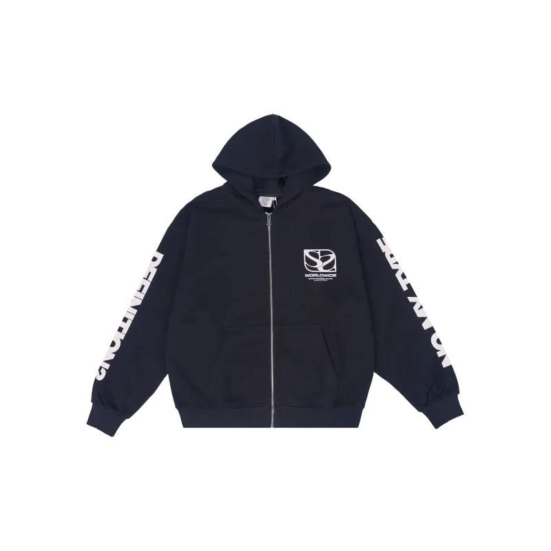 Snowday STA Flame Ginkgo Leaf TypeS Collaboration Sweatshirt Unisex Black-1