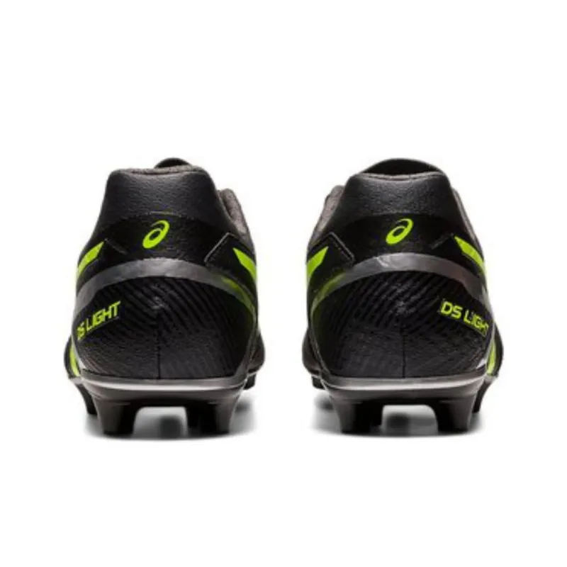 Asics DS LIGHT FG Firm Ground Non slip Lightweight Soccer Shoes Unisex Black-4