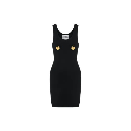 MOSCHINO Slip Dresses Women's Black