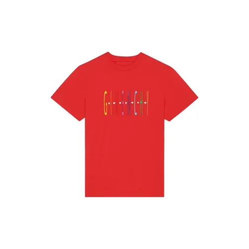 Givenchy T-Shirts Men Red