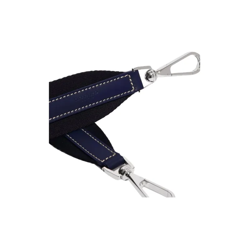 GOYARD SANGLE Canvas With Leather Portable Crossbody Bag Shoulder Bag Medium Size Unisex Black-2