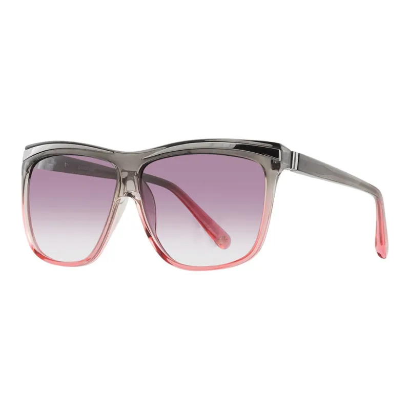 Yohji Yamamoto Acetate Irregular Shape Sunglasses Women's Transparent-1