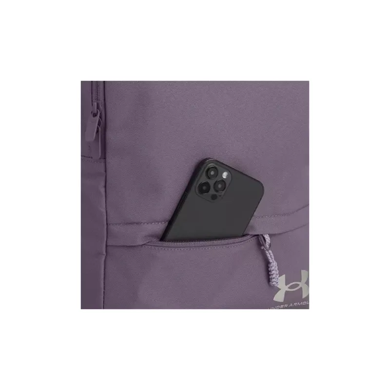 Under Armour Polyester Backpack Small Size Unisex Violet Gray-4