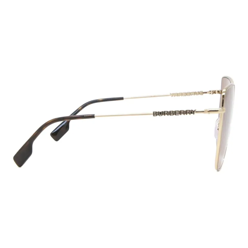 Burberry Metal Butterfly Sunglasses Women's Gold-2
