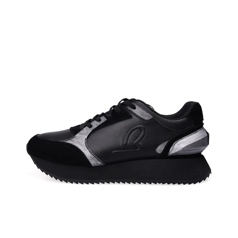 BOSSSUNWEN Casual Shoes Men Low Top Black, White-0