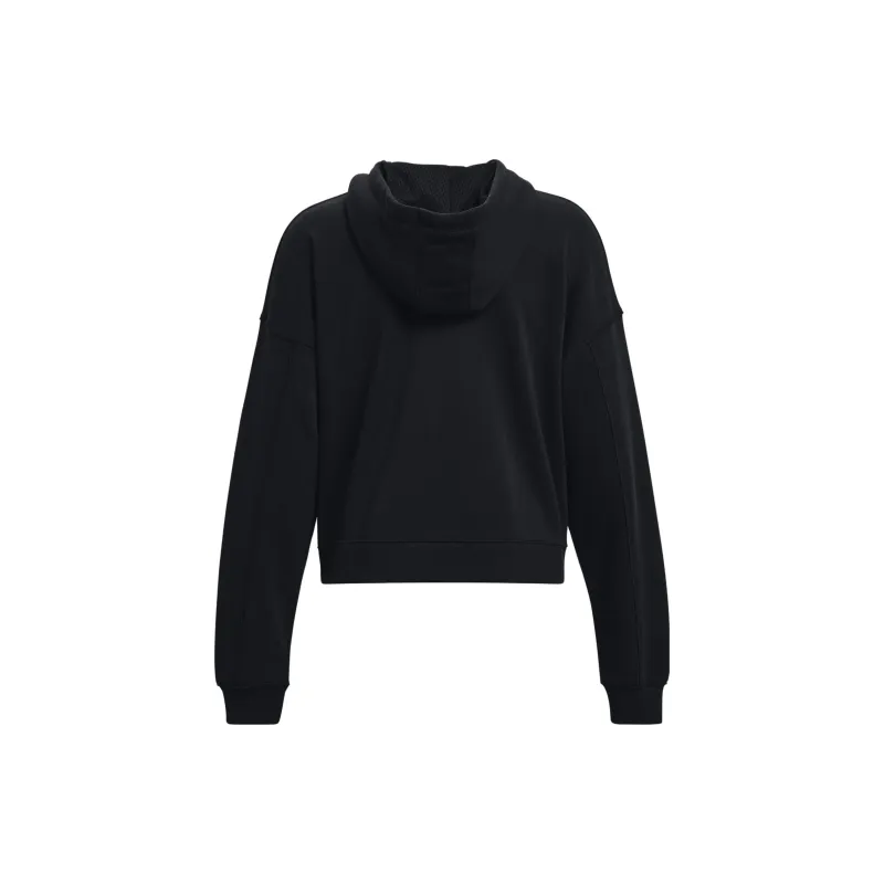 Under Armour Project Rock Fleece Sweatshirt Women's Black-1