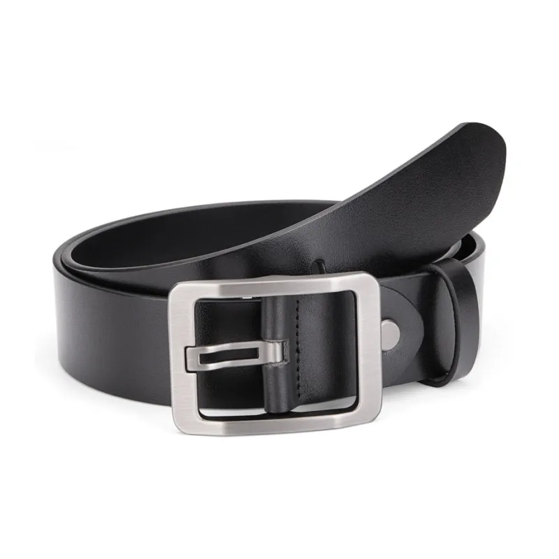 Cows Reign Single Layer Top Grain Cow Leather Belts Men's 3.7cm-3